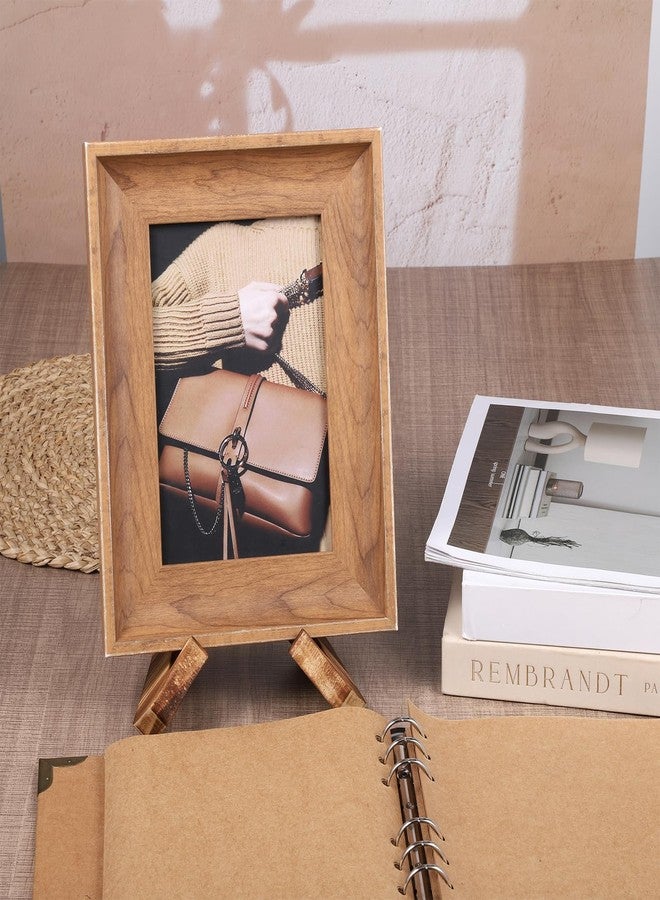 Exircy Wooden Plate Stand, 5 Inch Wooden Bowl Display Stand Bowl Stands for Display Picture Frame Plate Holders for Displaying Platters and Dishes, 5.1"H x 6.1"W x 4"D (for Bowls Under 2.5" in Depth) - Image 4